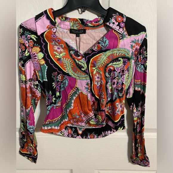 NWT Rachel Zoe Crop Top, size XS. - Picture 2 of 7